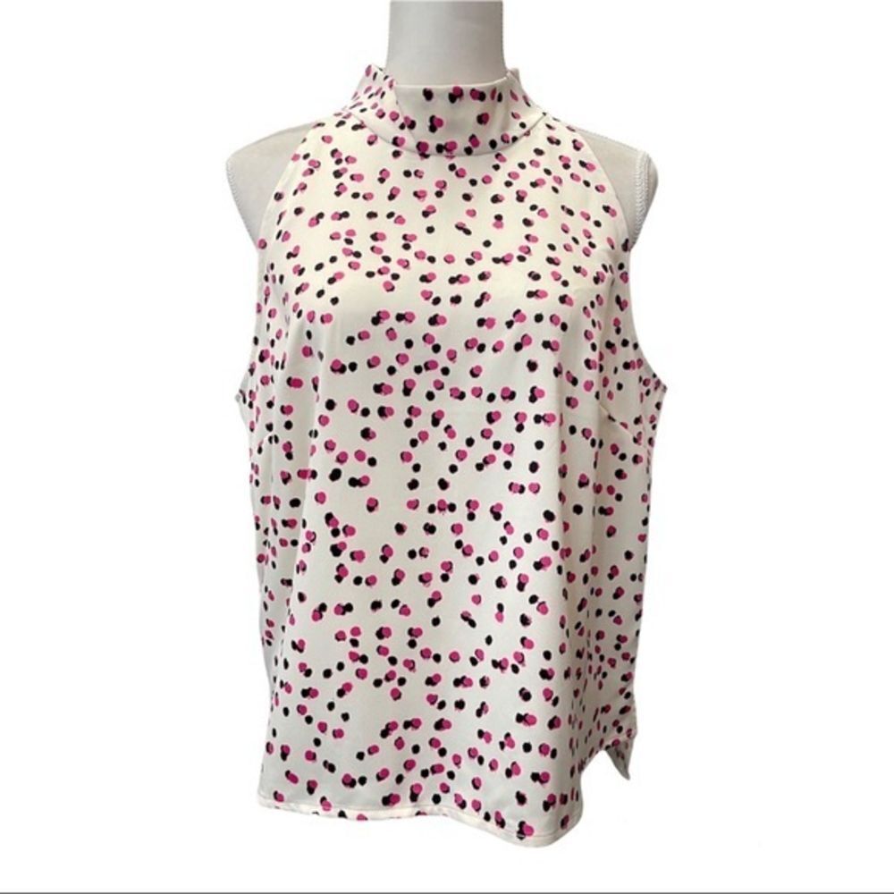 Andrew‎ Marc Sleeveless Silky Blouse - Size XL